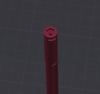 3mm nut driver with magnet slot