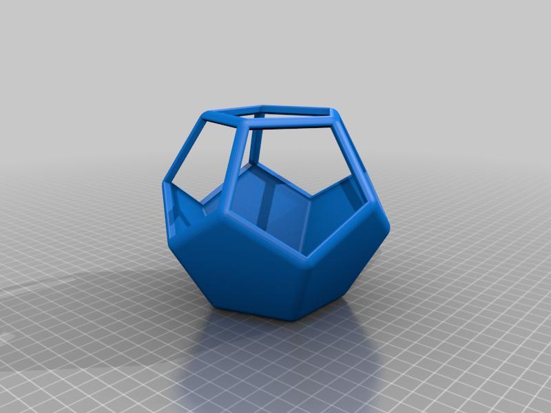 MACETA ESTETICA DODECAEDRO