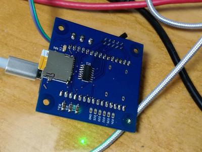 Marlin - WiFi to SD uploader board