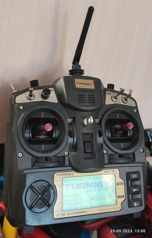 Turnigy 9X antenna internal adapter