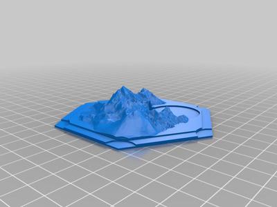 Catan - Grand Tetons 3D Ore Terrain