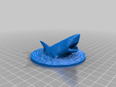 Shark Coming out of Water