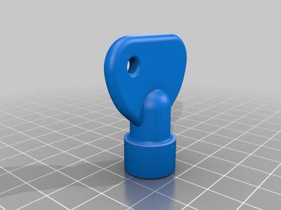 Triangular key for electricity cabinet (~11.5mm)