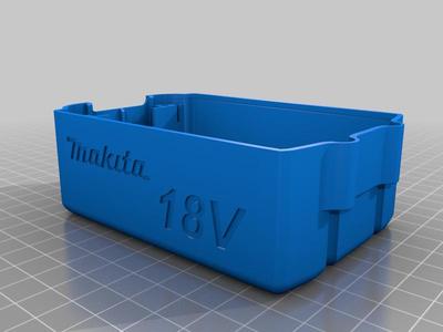 Makita 18V Battery Pack Holder (BL1860B v2) Replica