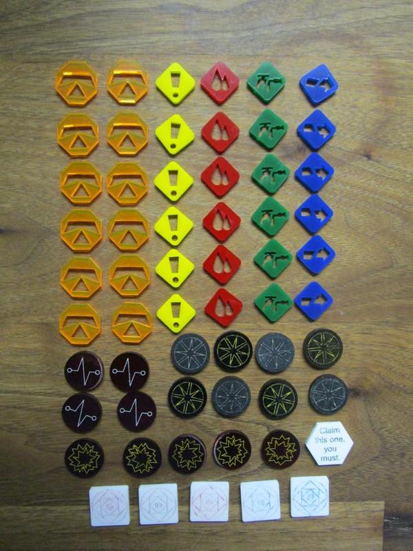 Star Wars Shatterpoint Laser Cut Tokens