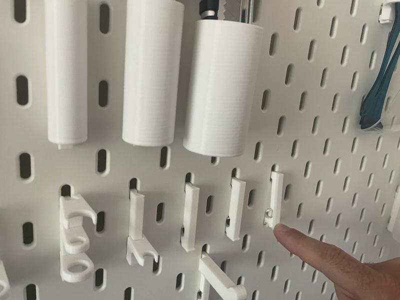 IKEA SKÅDIS, Elfa-clip style