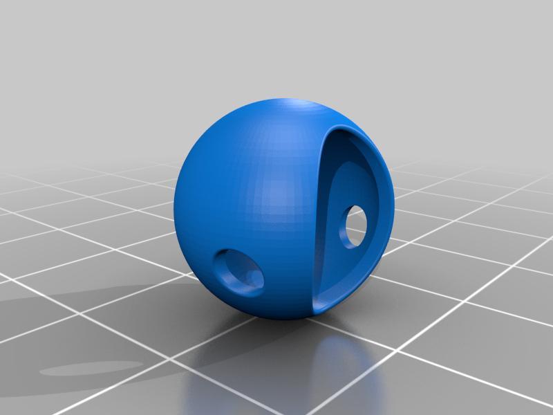 Clown nose Necklance (Collana naso Clown)