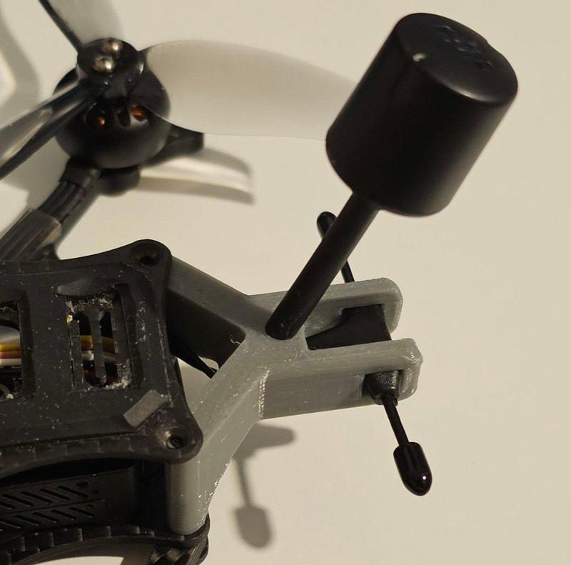 AOS 3.5 dji O3 and Radiomaster RP1 Antenna Mount