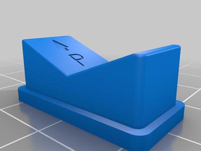 Rocker switch covers for A10 CDU