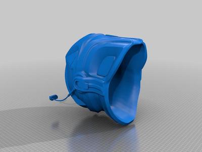 Fixed MAndolorian helmet from origonal file
