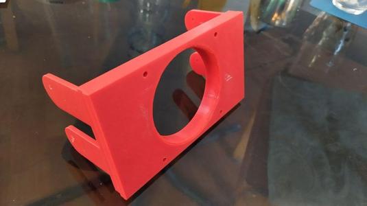 2 x 5,25 drive slot single 80mm fan adapter 