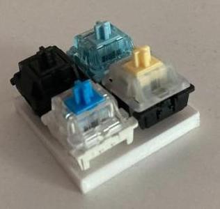2x2 Switch Tester (MX Style Switch Mounts)