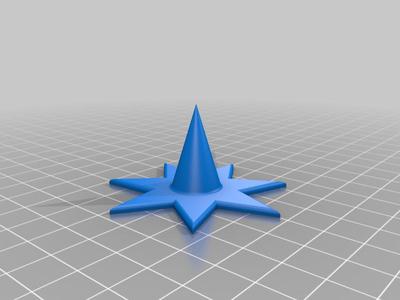 100 Gecs / Dylan Brady Star Hat Magnet