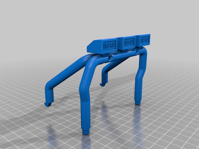 Radio Shack 4X4 Off Roader roll bars.