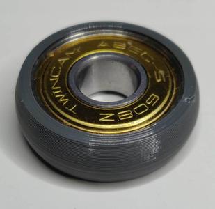 Customizable wheel for 608 bearing