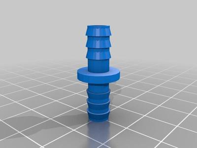 6mm 2 ways hose connector