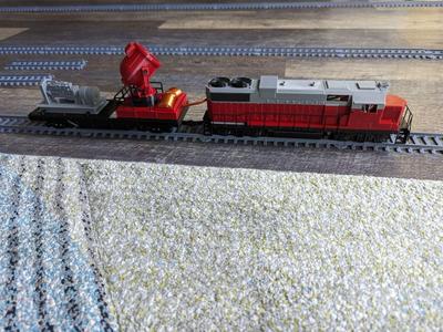 RC Searchlight Train Car