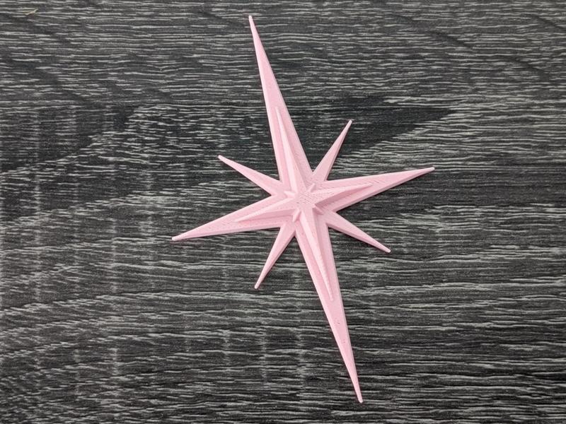 Retro vintage starburst modern century decor