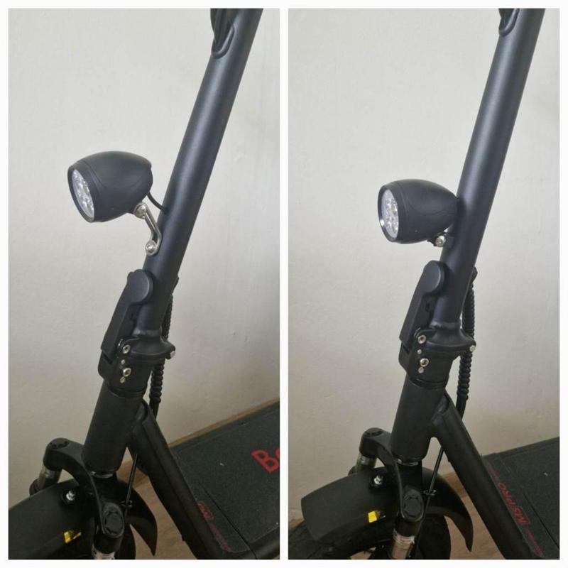 M5 pro E-Scooter headlight mount