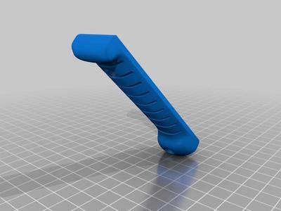 Airsoft AUG Angled Forward Grip Remix for assembly