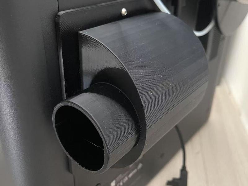 P1S/P1P/X1C 50mm Exhaust Port Adapter