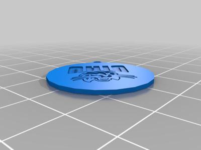 Ohio University KeyChain 