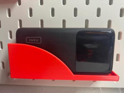 Ikea Skadis Iniu Powerbank holder   