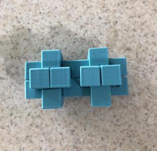 Fusion I Burr puzzle