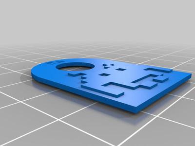Space Invaders KeyRing