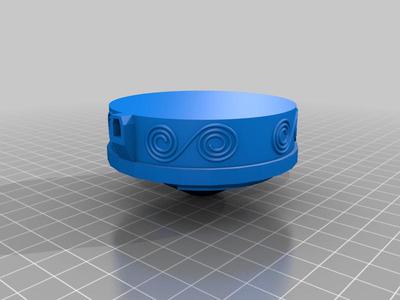 Cryptex with swedish or english letters