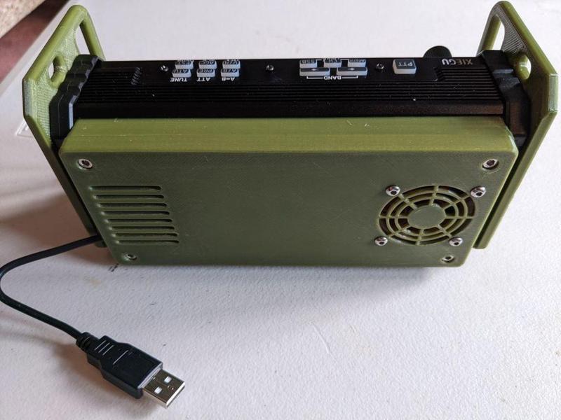 Xiegu X6100 Fan Mount