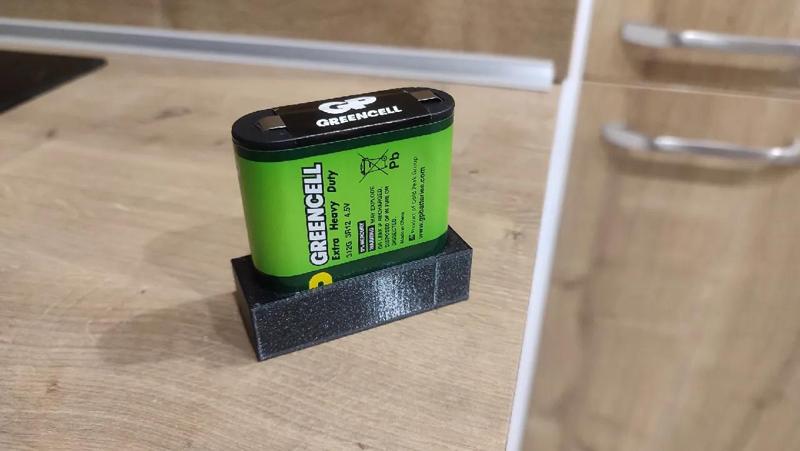 3R12 battery holder/frame   