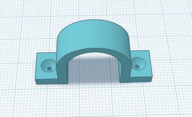 Laser Enclosure Pole Clip