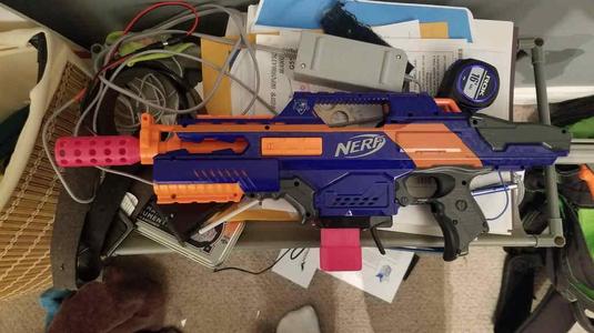 Nerf Rapid Strike Muzzle Replacment