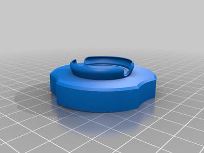 Sony lens cap with AirTag 