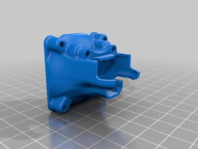 Takoto Hotend Heatsink Cooling Duct for 40mm Axial Fan, #11178-A.