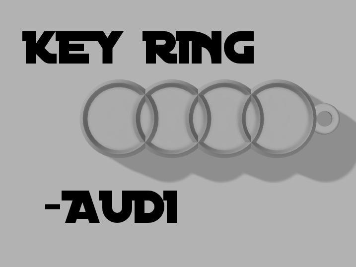 Audi keychain
