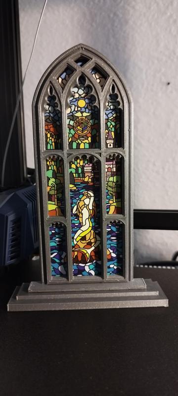 Harry Potter prefect bathroom mermaid window