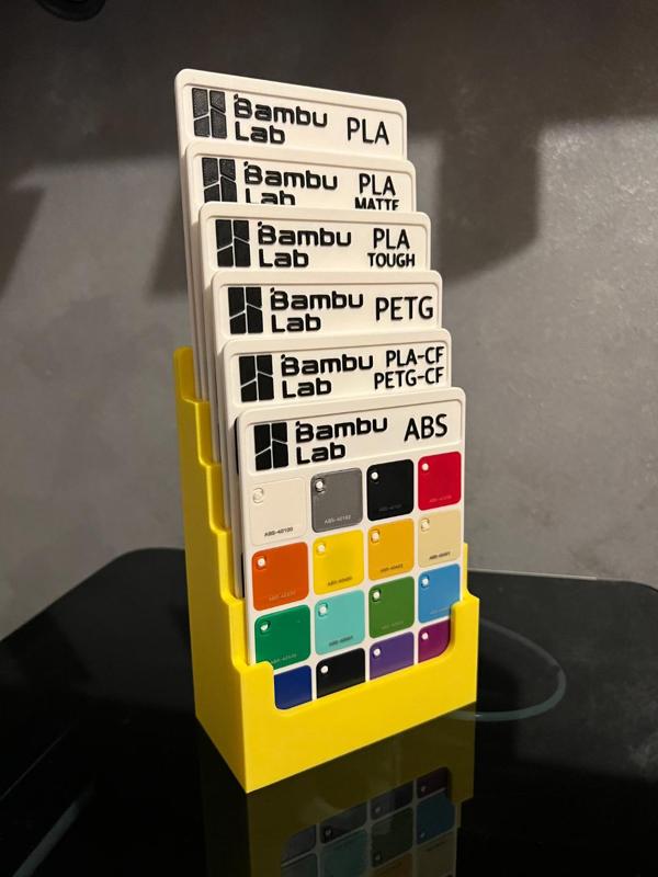 porta schede campioni filamento 