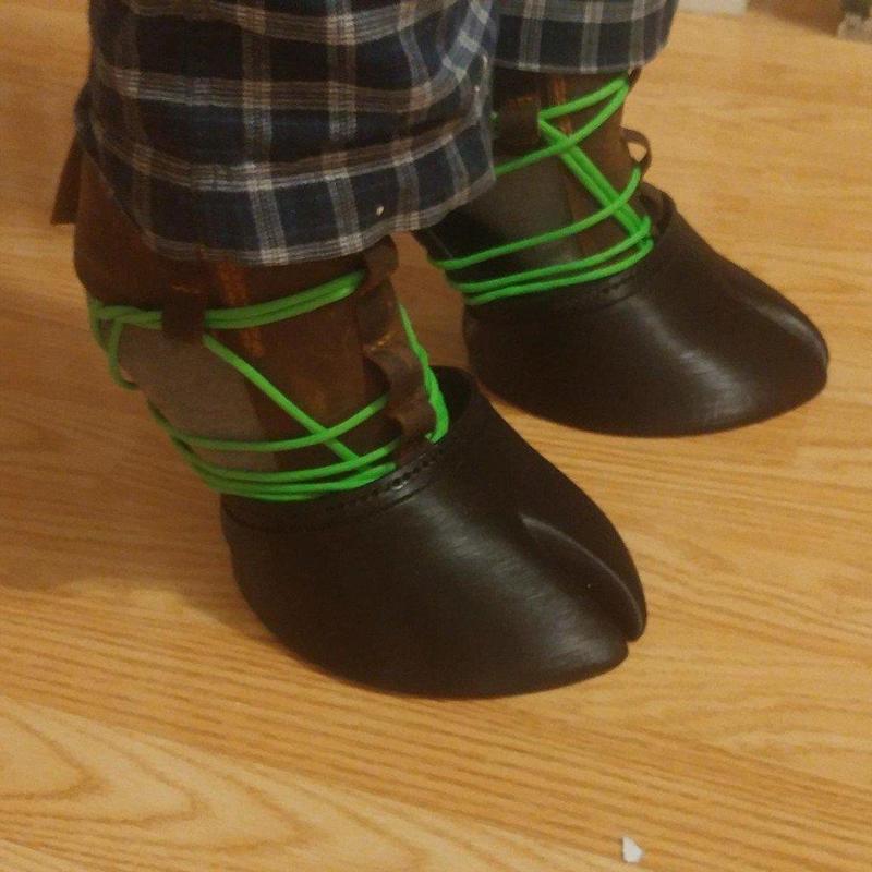 Cloven Hoof Shoe
