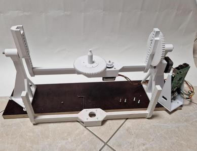 OpenScan gear reduced turntable modification