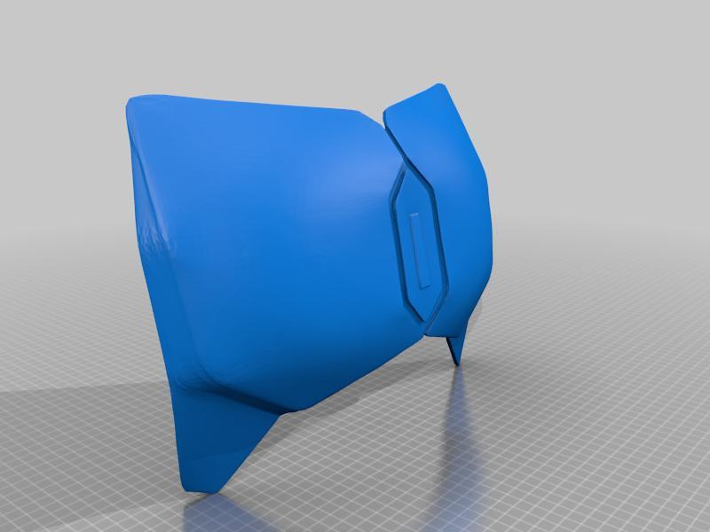 mandalorian chest armor lisse 