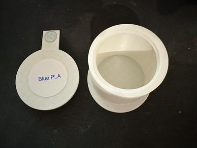 Bambu AMS Spool weight, built in RFID tag holder