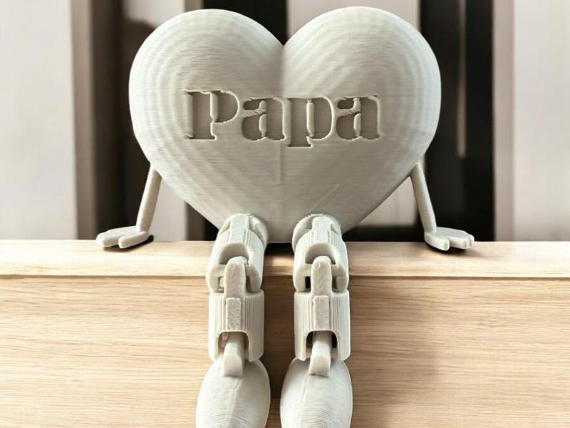 Papa Heart flexi Legs / Buddy