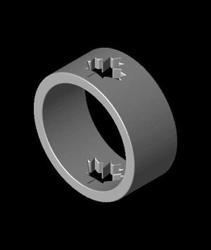 Maple Leaf Napkin Ring
