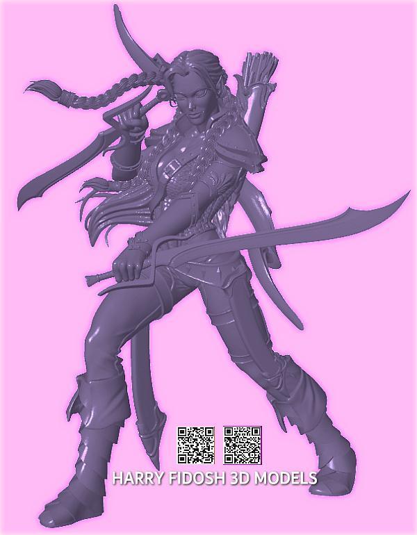 Elf Warrior (Pretty)