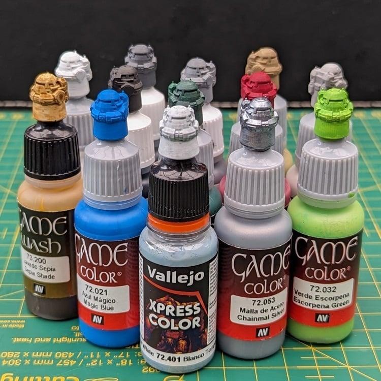 Urbanmech Paint Swatch for Army Painter & Vallejo Paints - Presupported