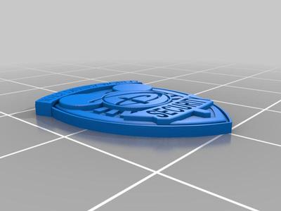 Walt Disney World Security Badge-current design