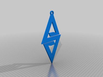 The Ascent Logo Keychain