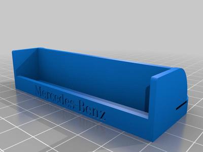Mercedes CD slot car phone holder